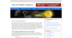 Desktop Screenshot of nervehealthsupport.com